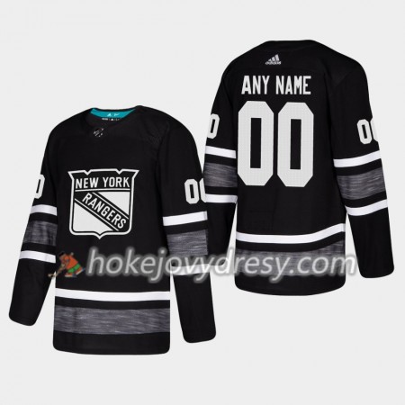 Pánské Hokejový Dres New York Rangers Personalizované Černá 2019 NHL All-Star Adidas Authentic